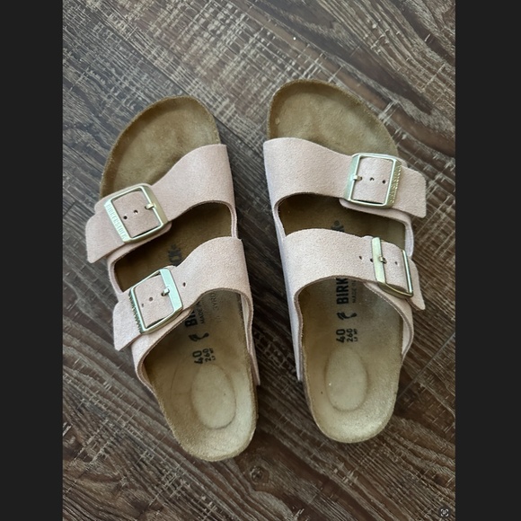 Birkenstock Arizona Suede Leather Light Rose - EU 40 / US 9-9.5 / Narrow - Picture 8 of 10